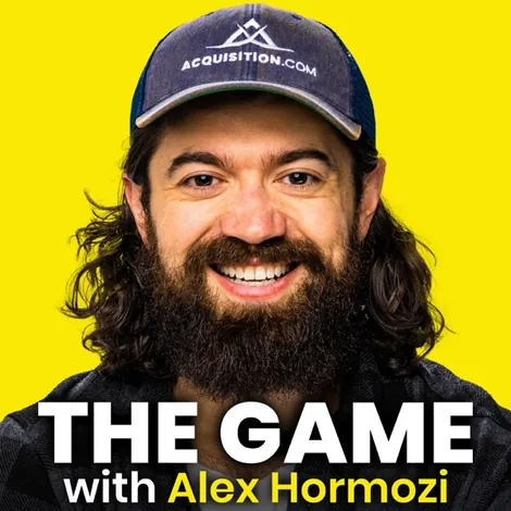 The Game with Alex Hormozi official podcast artwork